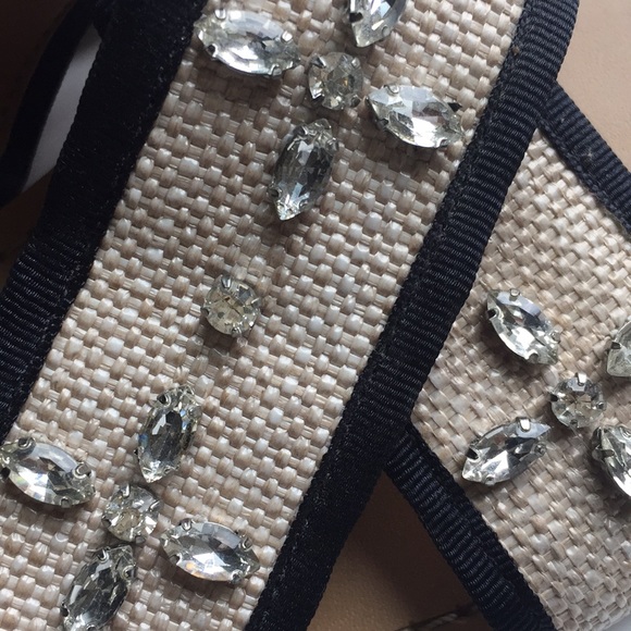 Antonio Melani rhinestone sandals size 9.5 womens - Picture 5 of 6